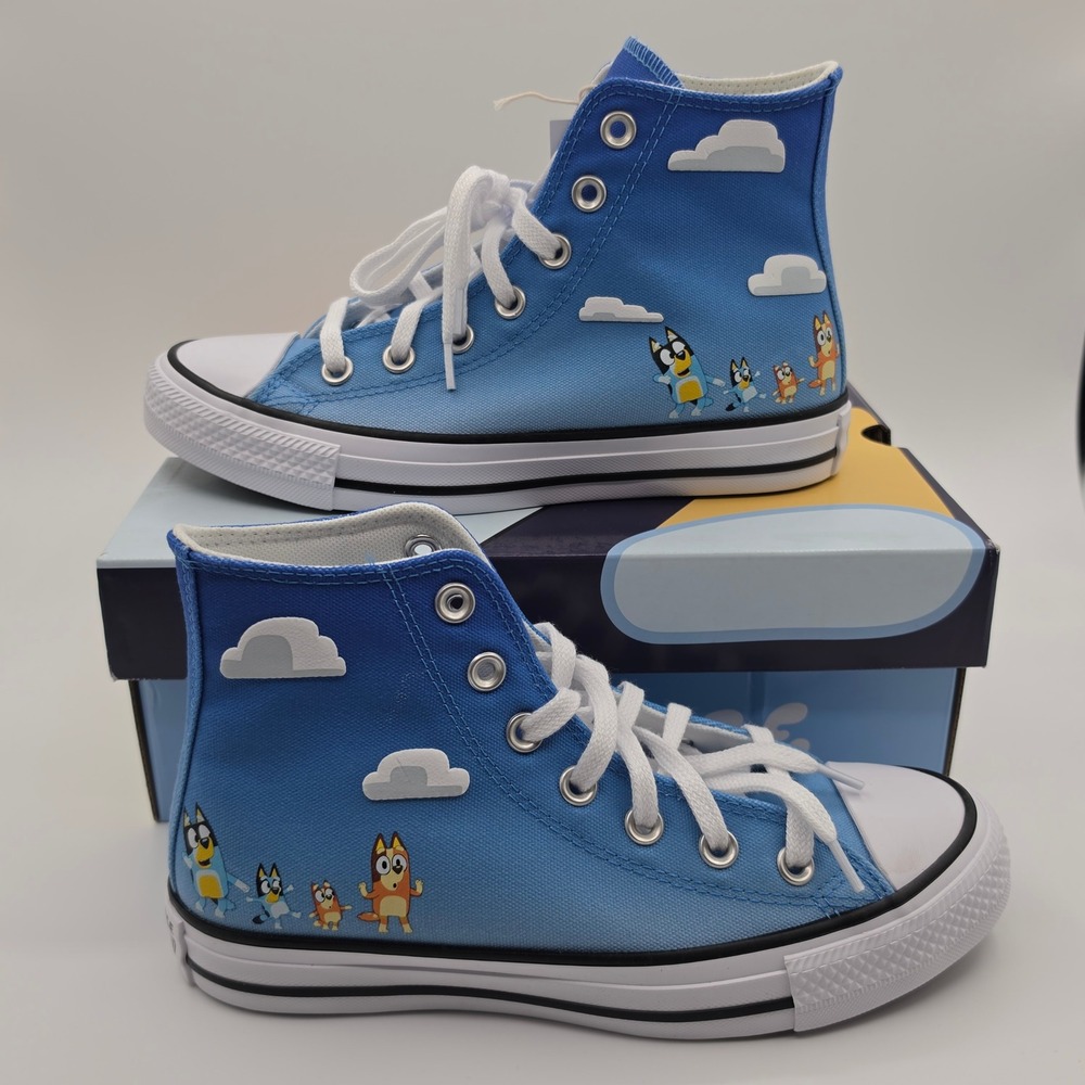 Converse x Bluey Chuck Taylor All Star High-Top Sneaker Mens 4.5 Women's 6.5 NEW